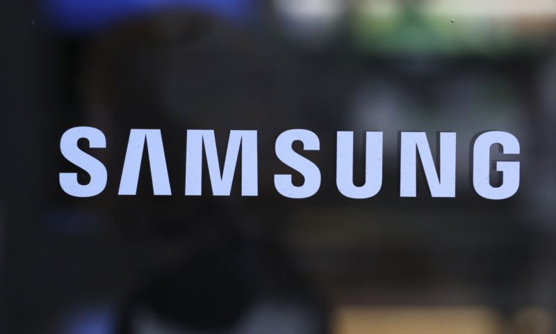 Logo Samsung.