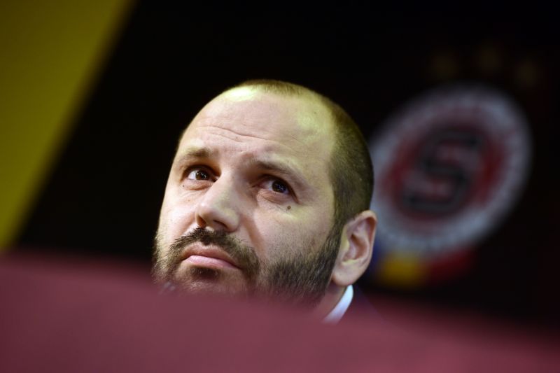 Nově jmenovaný trenér Sparty Tomáš Požár je zatím s projevem svých svěřenců v zimní přípravě spokojený.