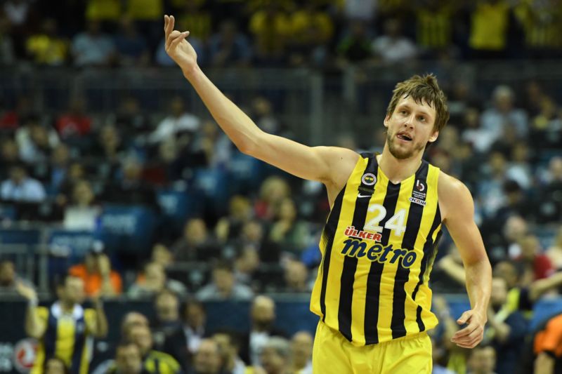 Český basketbalista Jan Veselý.