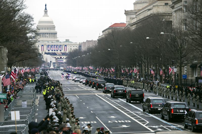 Inaugurace Donalda Trumpa.