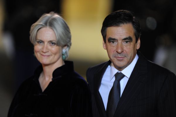 François Fillon se svou ženou Penelope.