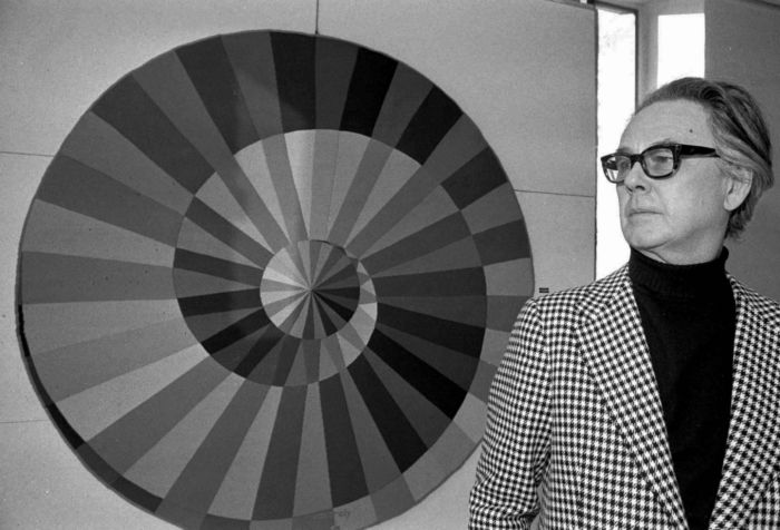 Francouzský umělec Victor Vasarely.