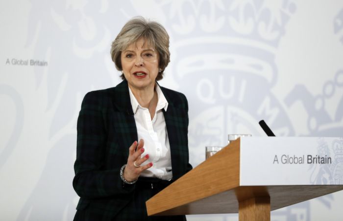Britská premiérka Theresa Mayová.