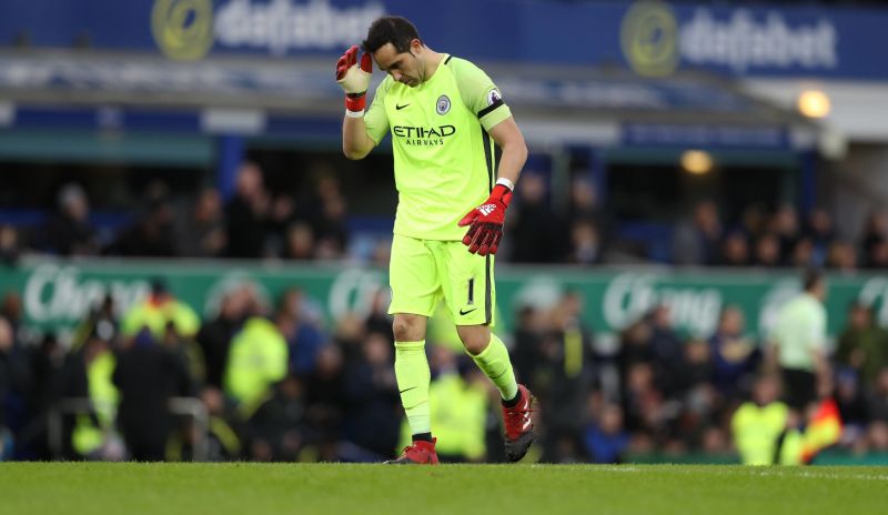 Jednička Manchesteru City Cladio Bravo.