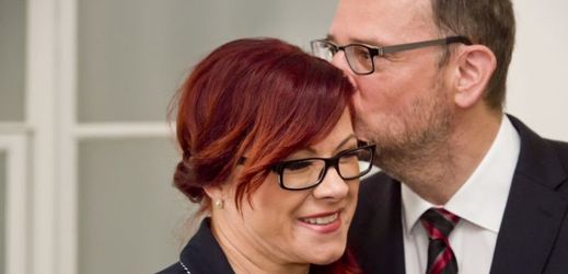 Jana Nečasová (dříve Nagyová) a Petr Nečas. 