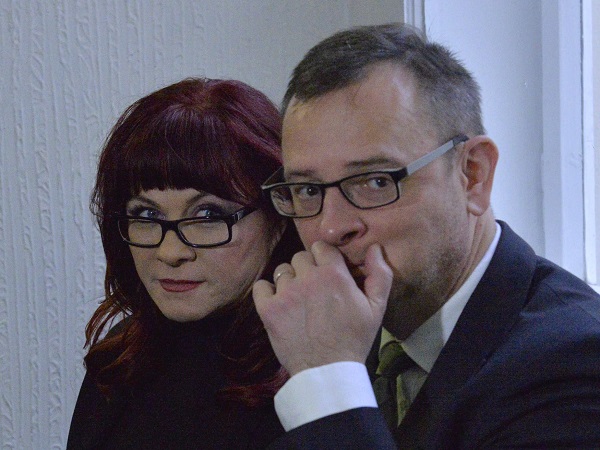 Petr Nečas s Janou Nagyovou.