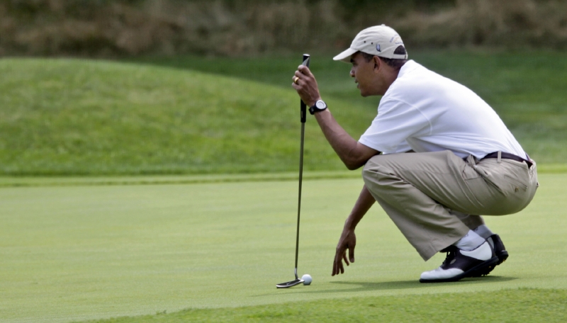 Barack Obama hrál jako prezident často golf. Koníčku se jistě bude věnovat i nadále.