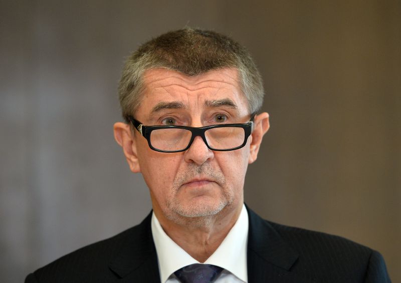 Ministr financí Andrej Babiš (ANO).