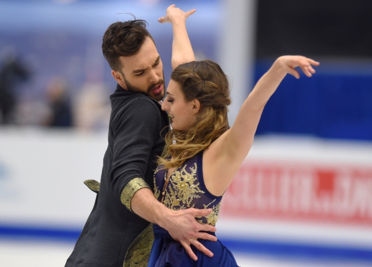 Francouzský pár Gabriella Papadakisová a Guillaume Cizeron v Ostravě nenašel přemožitele.