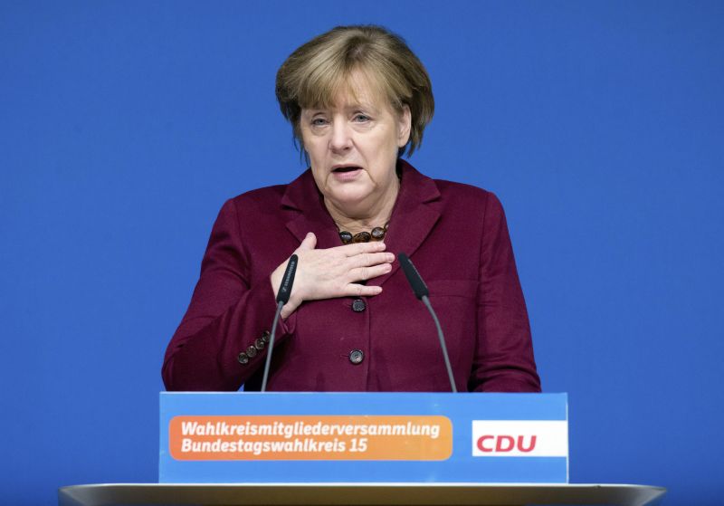 Německá kancléřka Angela Merkelová.
