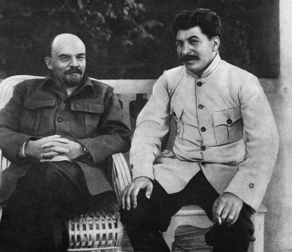 Lenin a Josef Stalin.