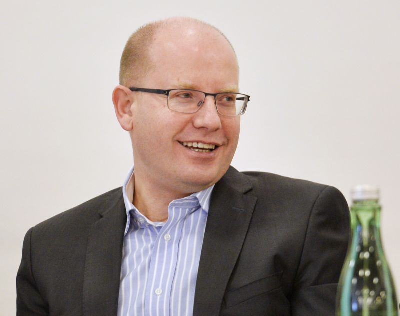 Premiér Bohuslav Sobotka. 