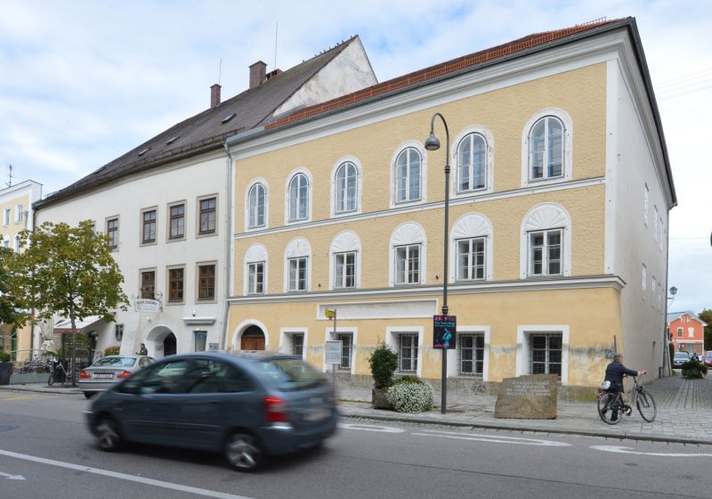 Hitlerův rodný dům. 