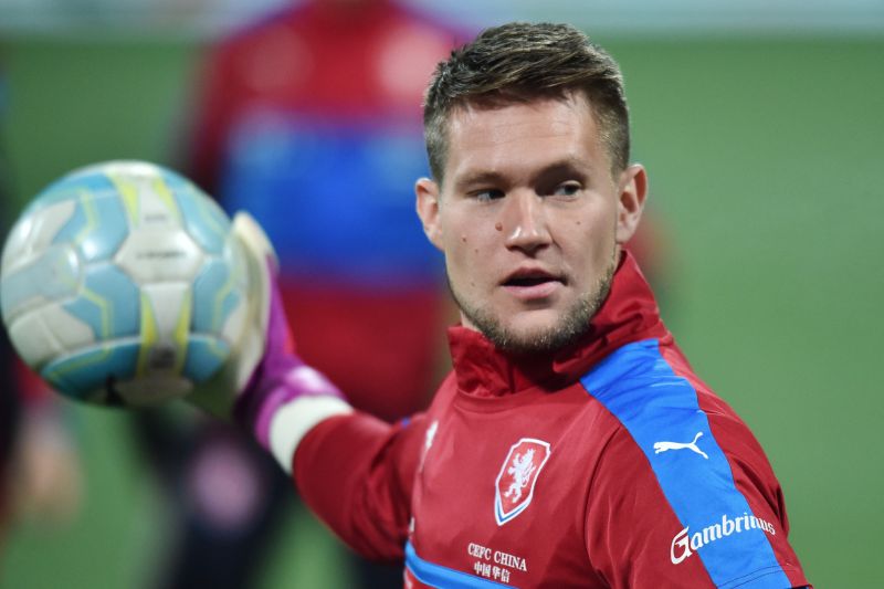 Reprezentační brankář Tomáš Vaclík.