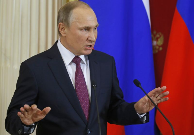 Ruský prezident Vladimír Putin.