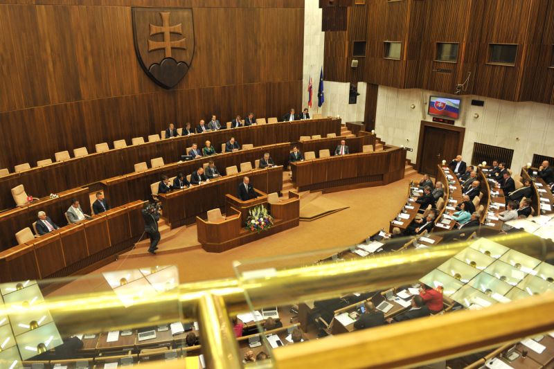 Slovenský parlament.
