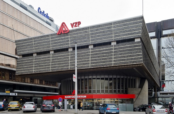 Budova Transgasu v Praze.