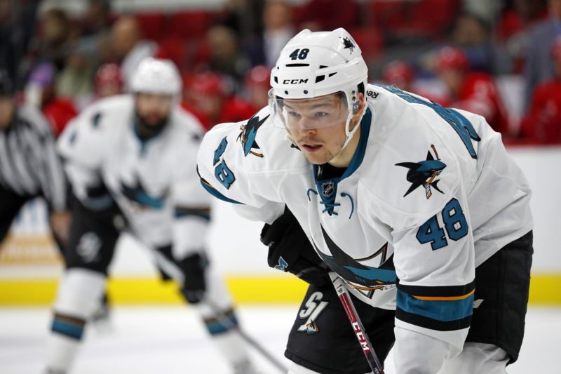 Tomáš Hertl v druhém utkání po operaci kolene rozhodl o výhře San Jose.
