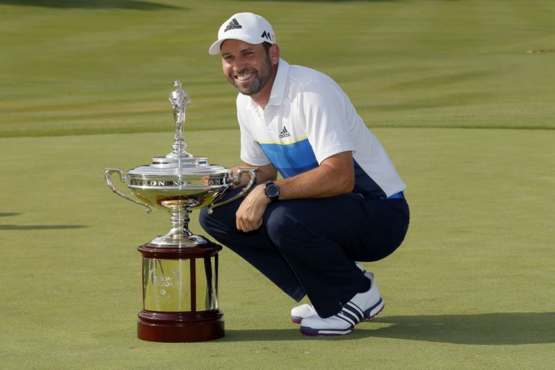 Španělský golfista Sergio Garcia.