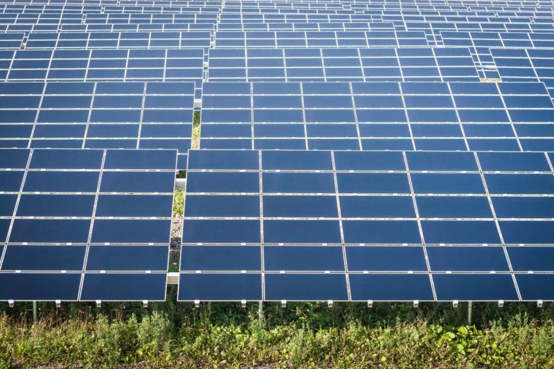 Solární elektrárna (ilustrační foto).