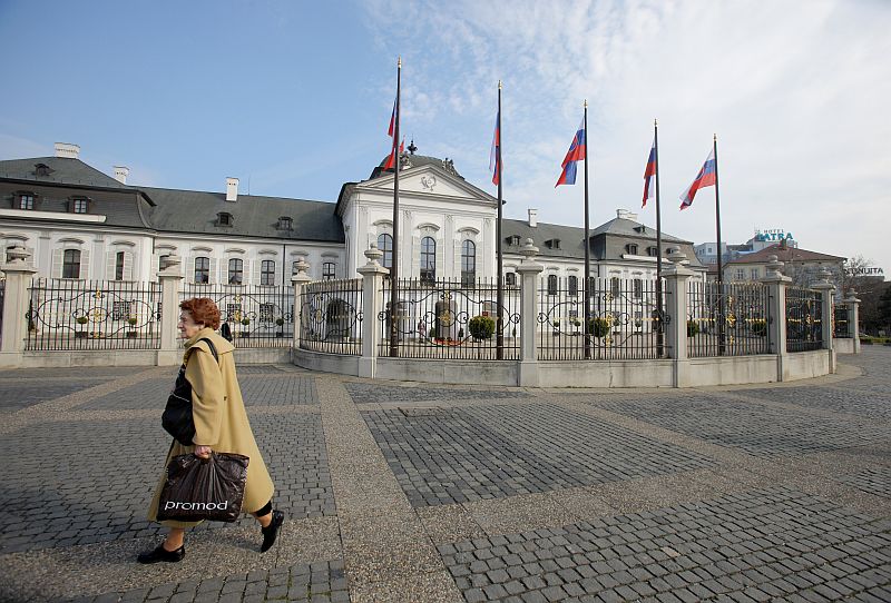 Prezidentský palác v Bratislavě.