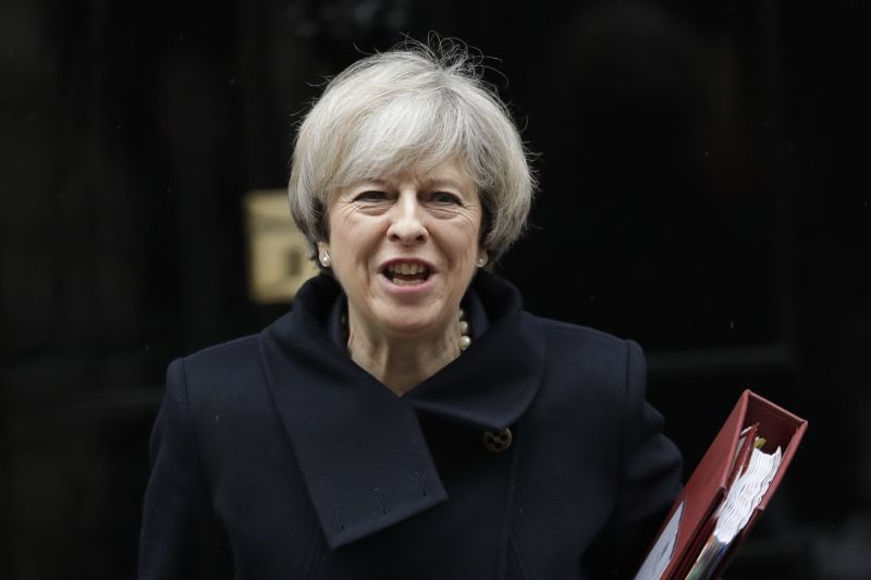 Premiérka Theresa Mayová.