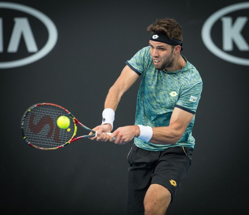 Jiří Veselý rozehraje první kolo Davis Cupu.