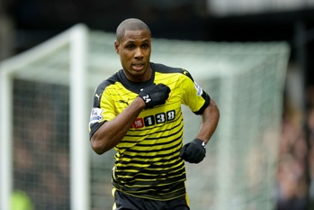 Odion Ighalo ještě v dresu Watfordu.