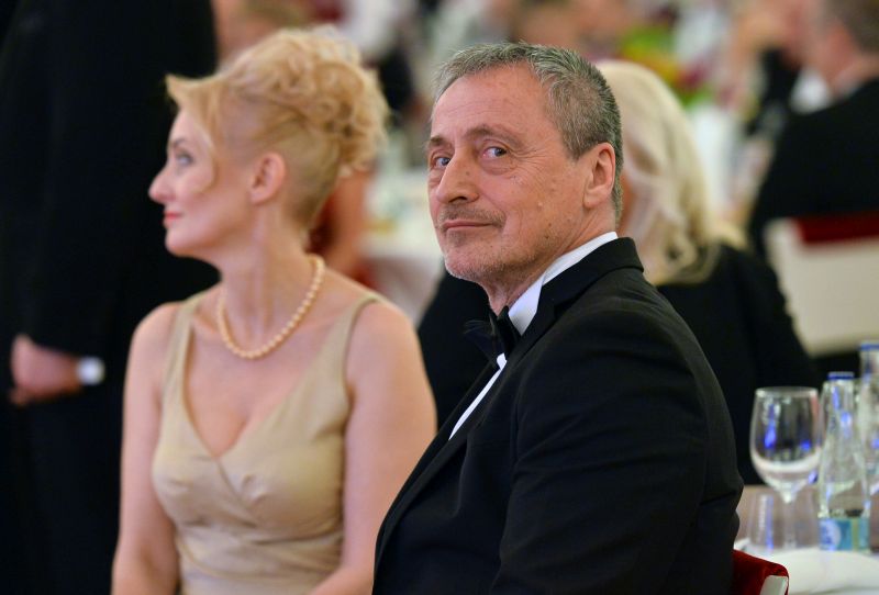 Ministr obrany Martin Stropnický s manželkou.