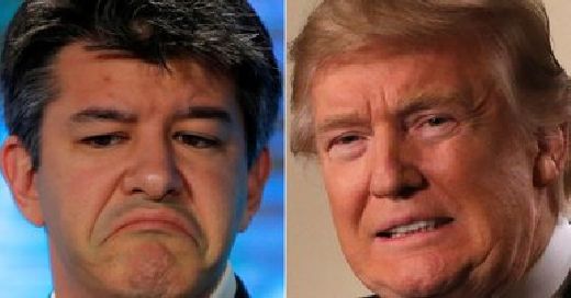 Travis Kalanick a Donald Trump.