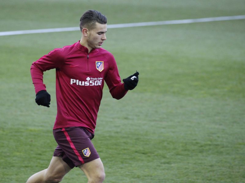 Hráč Atlética Madrid Lucas Hernández.