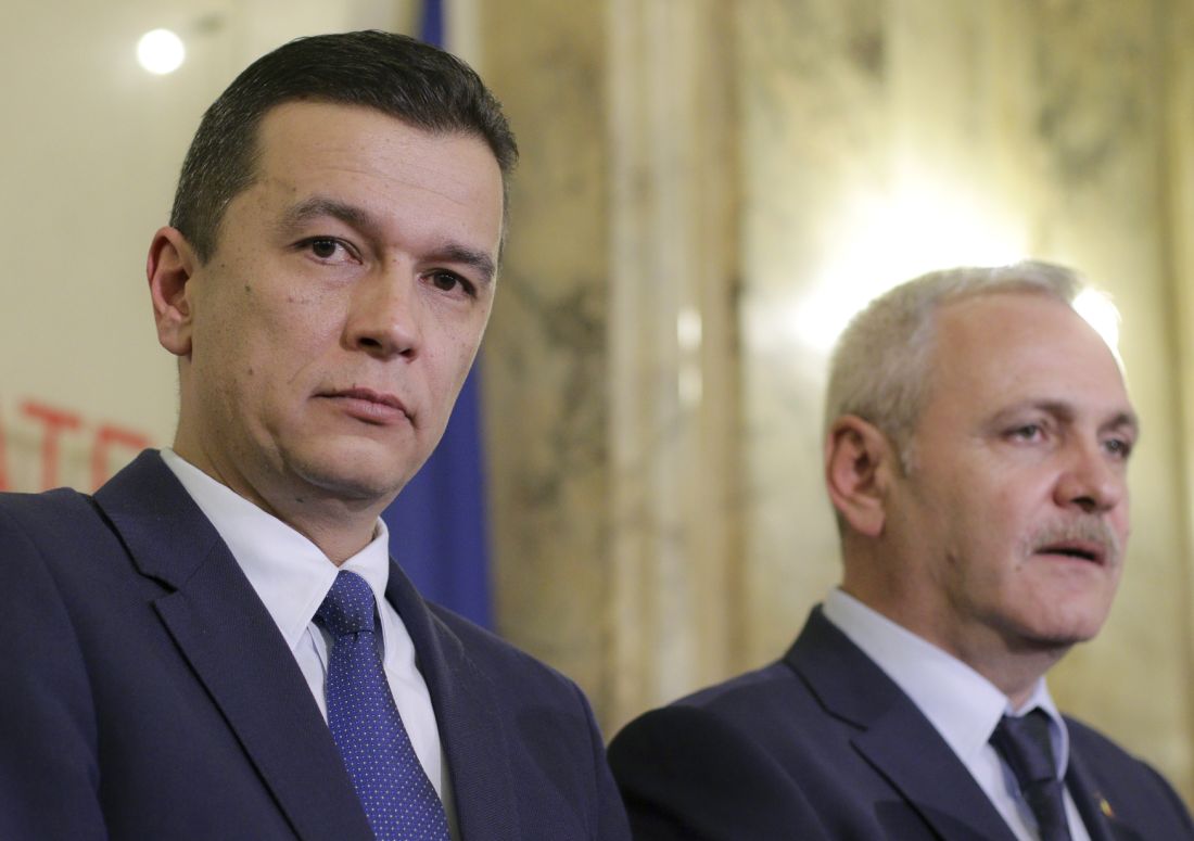 Předseda rumunské vládní sociálně demokratické strany Liviu Dragnea.