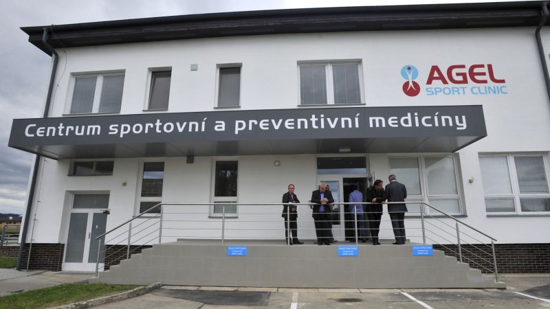 Centrum sportovní medicíny společnosti Agel v Prostějově.
