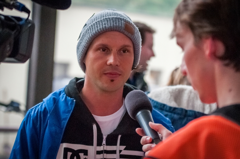 Motokrosař Libor Podmol.