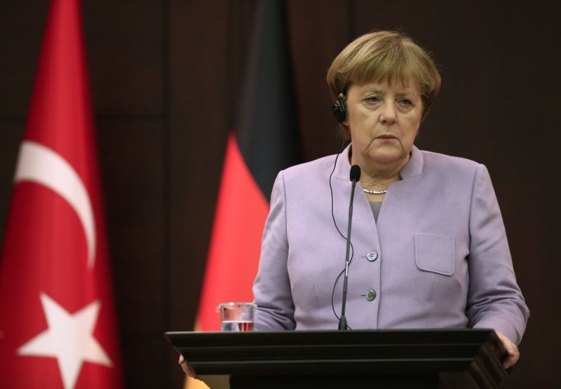 Německá kancléřka Angela Merkelová. 