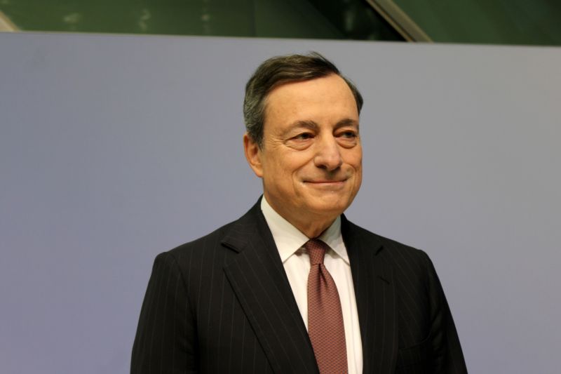 Šéf Evropské centrální banky Mario Draghi.