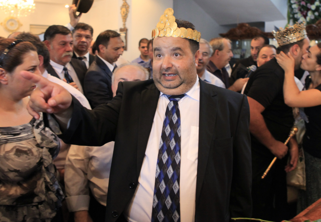 Samozvaný „mezinárodní král Romů" Dorin Cioba.