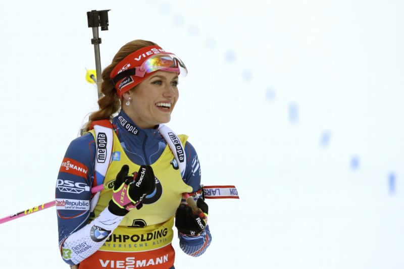 Gabriela Koukalová bojuje před MS s drobným zraněním.