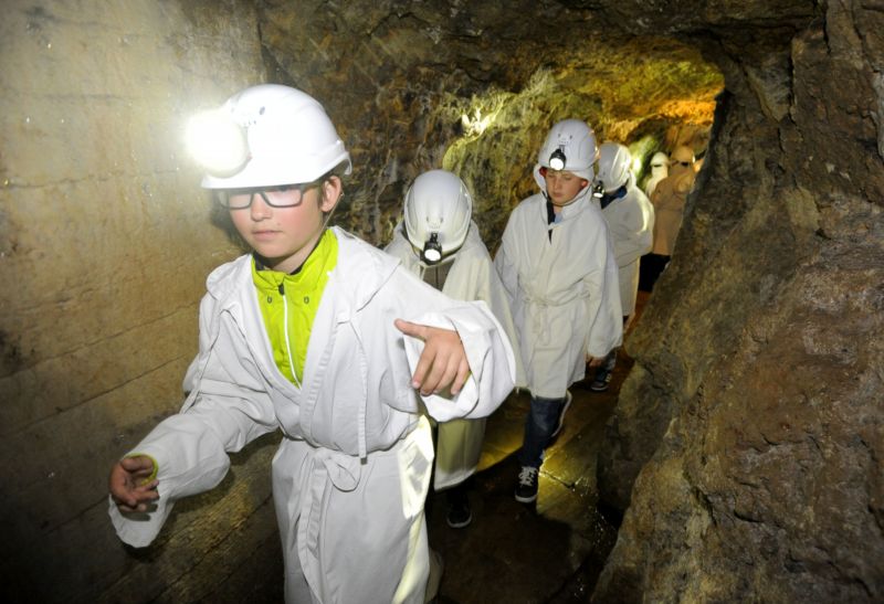 Návštěvníci kutnohorského muzea stříbra si mohou projít středověký důl.