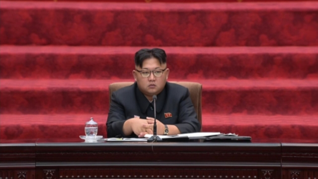 Severokorejský vůdce Kim Čong-un.