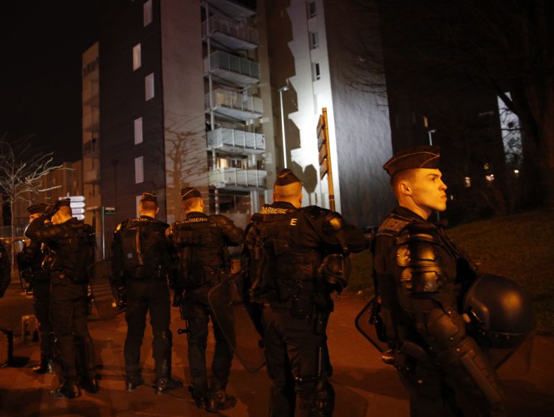 Francouzská policie.