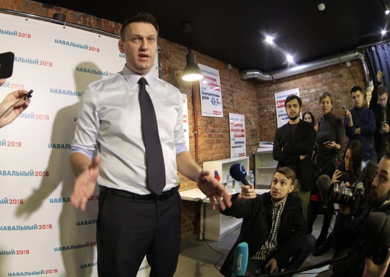 Ruský opoziční předák Alexej Navalnyj.