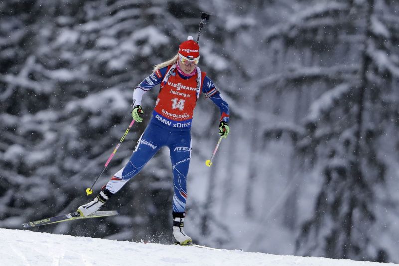 Premiérová smíšená štafeta pro Evu Puskarčíkovou.