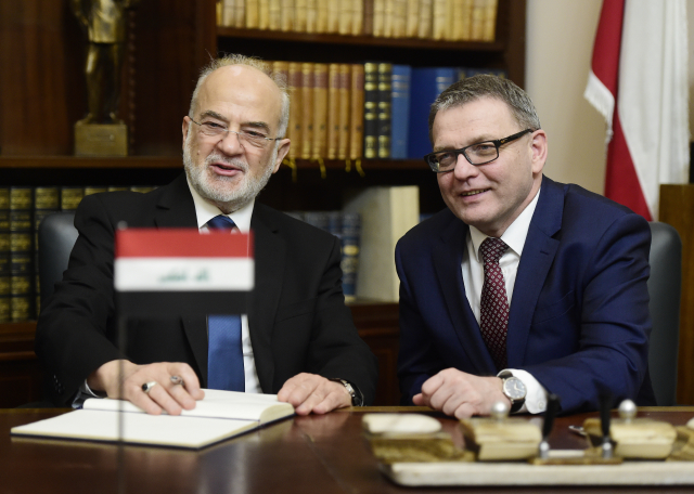 Ibráhím Džaafarí a Lubomír Zaorálek.