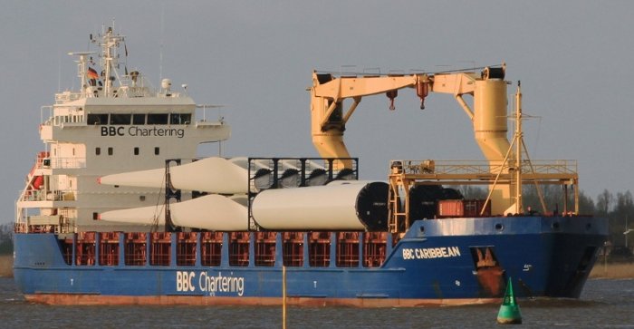 Loď BBC Caribbean.