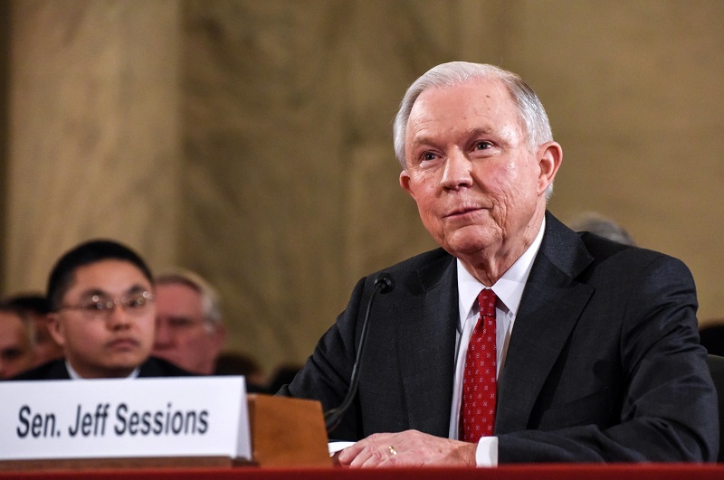 Sesazený senátor Jeff Sessions.