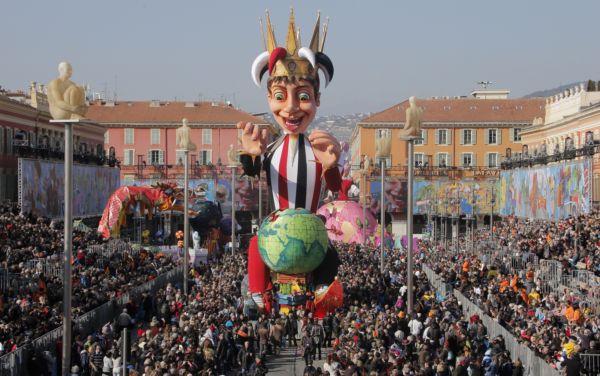 Karneval patří ke staré tradici města Nice.