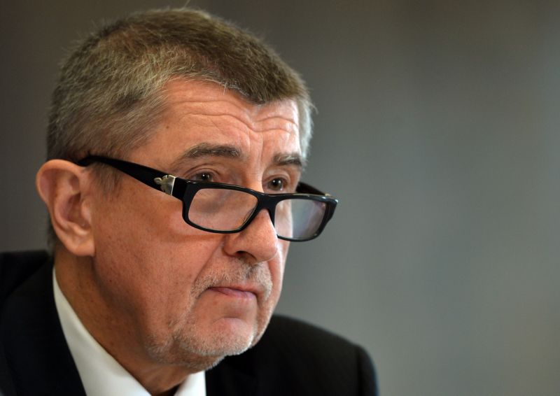 Ministr financí Andrej Babiš.