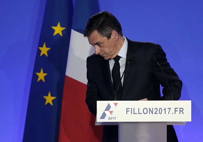 Kandidát umírněné pravice na francouzského prezidenta Francois Fillon.