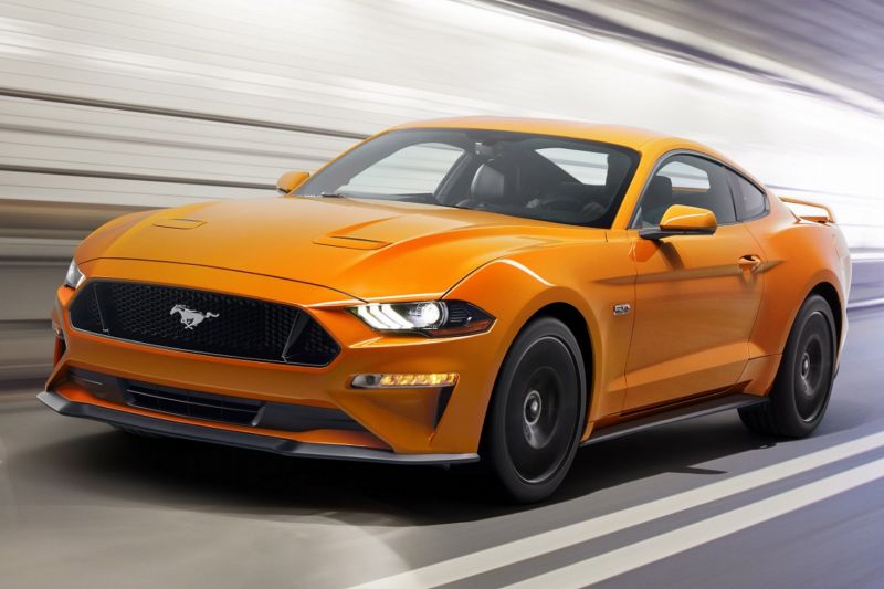 Ford Mustang v současném provedení.